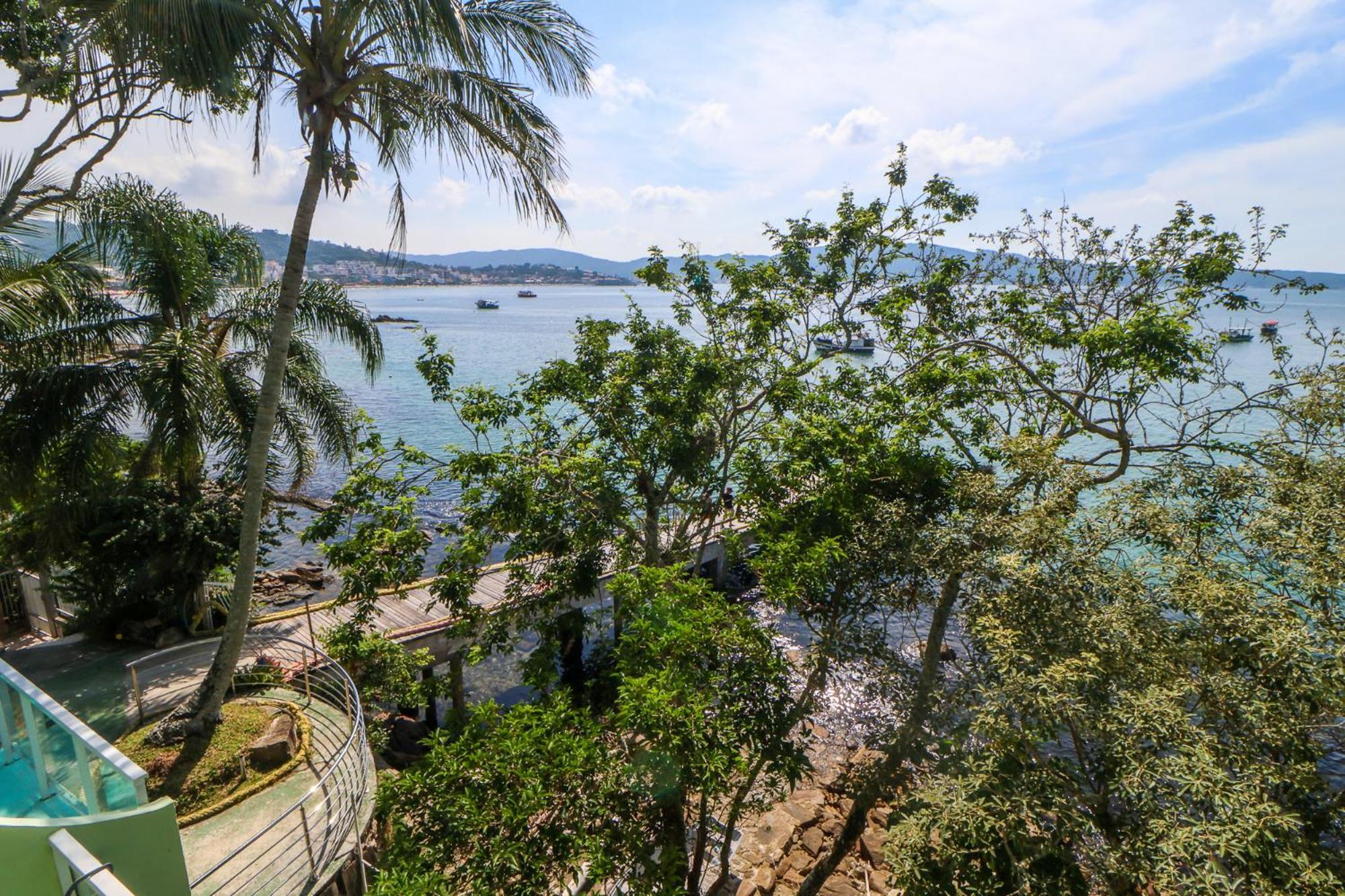 Pousada Praia Da Lagoinha Бомбиньяс Экстерьер фото